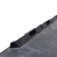 Lateral and longitudinal safety wedges on our pallet