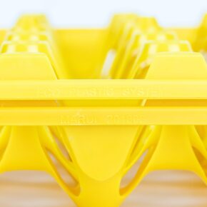 Stacking system for hygiene